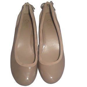 Chaps Tan Wedge Heels